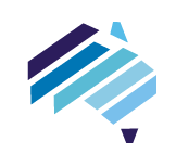 blue logo footer